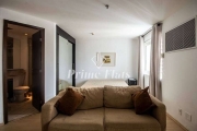 Flat disponível para locação no Transamérica Prime International Plaza no Jardim Paulista, com 29m², 1 dormitório e 1 vaga