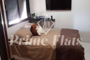 Flat para venda no Morumbi Business Flat Apart com 34 m², 1 dormitório e 1 vaga de garagem