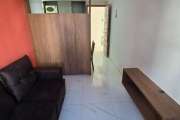 Apartamento novo, mobiliado, com 1 quarto, área de lazer e vista para o mar em Boa Viagem