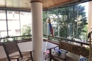 Vende-se amplo apartamento 3 dom 3 vagas c/ sacada e churrasqueira - 129m² - Bom