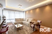 Apartamento de 3 dormitórios com suíte e churrasqueira, lavabo e 2 vagas de gara