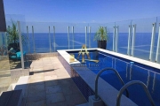Cobertura com 4 dormitórios à venda, 315 m² por R$ 4.250.000,00 - Canto do Forte - Praia Grande/SP
