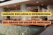 Valor Promocional, Lunetto Água Verde, 2 Quartos, Andar Alto e Vista Livre, Face Norte, 49m², R$549.900,00