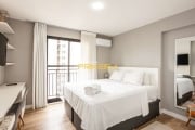 Apartamento Studio totalmente mobiliado no Centro