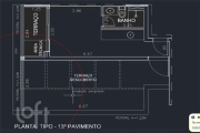 Apartamento com 1 quarto à venda na Rua Francisco de Melo Palheta, 301, Barra Funda, São Paulo