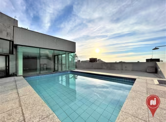 Cobertura semi-mobiliada com 4 dormitórios à venda, 350 m² por R$ 5.000.000 - Belvedere - Belo Horizonte/MG