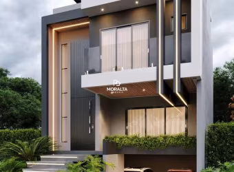 Sobrado Triplex com subsolo - Costeira - São José dos Pinhais/PR