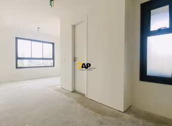 Apartamento studio no contra piso a venda no Campo Belo, 1 dormitório, 1 vaga com 21m².