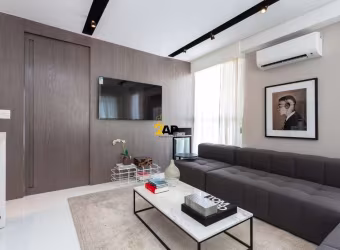 Apartamento para locação na Vila Nova Conceição, SP: 1 quarto, 1 suíte, 2 salas, 2 banheiros, 2 vagas de garagem, 74m².