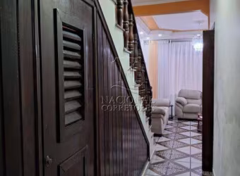 Sobrado com 3 dormitórios à venda, 163 m² por R$ 560.000,00 - Jardim Santo Alberto - Santo André/SP