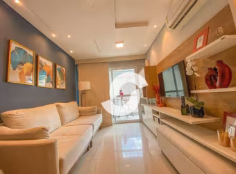 Apartamento com 3 dormitórios à venda, 94 m² por R$ 790.000,00 - Santa Rosa - Niterói/RJ
