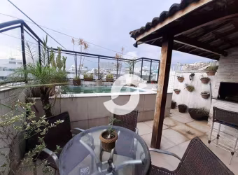Cobertura com 3 dormitórios à venda, 130 m² por R$ 850.000,00 - Icaraí - Niterói/RJ