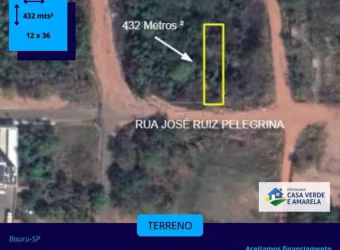 Terreno à venda na Rua José Ruiz Pelegrina, Vila Aviação, Bauru, 432 m2 por R$ 700.000