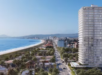 APARTAMENTO COM VISTA PERMANENTE A 100 METROS DA PRAIA