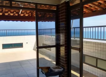 Cobertura a venda, 4 dormitórios, frente para o mar, bairro Canto do Forte