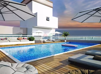 Apartamento de 2 quartos lazer completo frente mar
