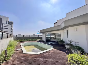 Cobertura duplex elegante em Moema Pássaros com 3 quartos, piscina e 3 vagas