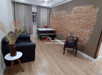 Apartamento com 2 dormitórios à venda, 73 m² por R$ 475.000,00 - Pompéia - Santos/SP