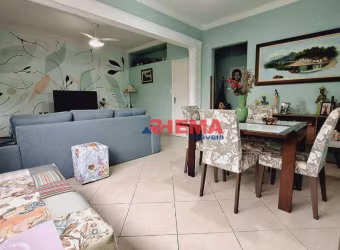 Apartamento com 2 dormitórios à venda, 64 m² por R$ 427.000,00 - Aparecida - Santos/SP