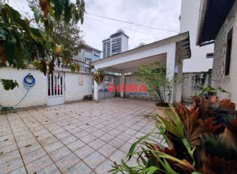 Casa com 3 dormitórios à venda, 172 m² por R$ 1.800.000,00 - Aparecida - Santos/SP
