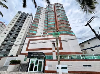 2 Dorm alto padrão frente para o mar Jardim real Praia Grande