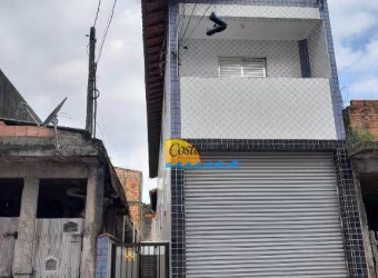 Casa com 2 dormitórios para alugar por R$ 1.100,00/mês - Jardim Quietude - Praia Grande/SP