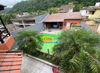 Casa com 6 dormitórios à venda, 326 m² por R$ 1.800.000,00 - Canto do Forte - Praia Grande/SP