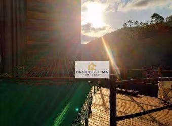 Lindo Sítio com  Rancho Rústico  à Venda, 1500 m² por R$ 300.000  - Natividade da Serra/SP