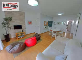 Apartamento com 4 dormitórios para alugar, 134 m² por R$ 4.000,00/mês - Pitangueiras - Guarujá/SP