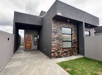 Casa Residencial com 2 quartos  à venda, 51.72 m2 por R$250000.00  - Cara Cara - Ponta Grossa/PR