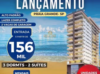 Alto Padrão Frente Mar R$ 159 Mil De Entrada - 3 Dormts 2 Suítes, VISTA MAR