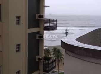 BOQUEIRÃO SANTOS 3 DORMITÓRIOS  PRÉDIO FRENTE Á PRAIA