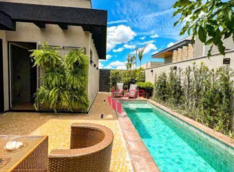 Casa á Venda em Condomínio Fechado com 03 Suítes no Alto do Castelo em Ribeirão Preto com Piscina.