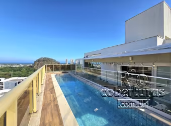 Cobertura à venda na Barra da Tijuca. Projeto contemporâneo