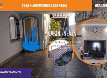 CASA 4 DORMITORIOS LADO PRAIA FINANCIAMENTO BANCARIO ITANHAEM
