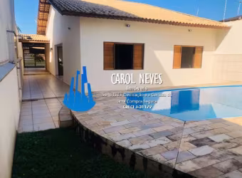 CASA 3 DORMITÓRIOS SUÍTE PISCINA LADO PRAIA FINANCIAMENTO BANCÁRIO ITANHAÉM