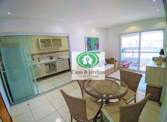 APTO ALTO LUXO NA PRAIA GRANDE COM 2 DORMIT (SUITE) VISTA LIVRE