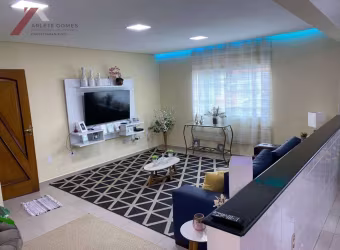 Sobrado com 3 dormitórios à venda, 189 m² por R$ 790.000,00 - Vila Pires - Santo André/SP