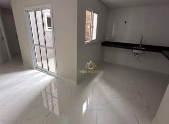 Apartamento com 2 dormitórios à venda, 58 m² por R$ 380.000,00 - Vila Linda - Santo André/SP
