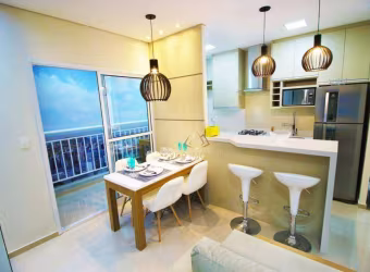 Apartamento com 2 dormitórios à venda, 54 m² por R$ 417.478 - Utinga - Santo André/SP