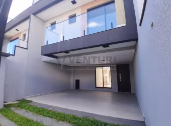 Casa com 3 quartos à venda na Rua Guarapuava, 470, Cruzeiro, São José dos Pinhais, 163 m2 por R$ 970.000