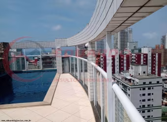 Apartamento de Praia para Venda em Praia Grande, Canto Do Forte, 2 dormitórios, 1 suíte, 1 banheiro, 1 vaga