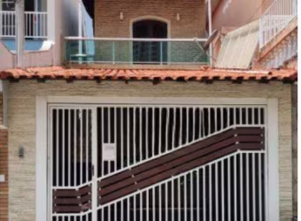 Sobrado para Venda em Santo André, Campestre, 2 dormitórios, 2 banheiros, 2 vagas