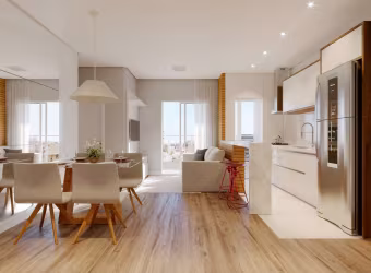 Apartamento com 2 quartos à venda na Rua Diógenes do Brasil Lobato, 657, Tingui, Curitiba por R$ 593.662