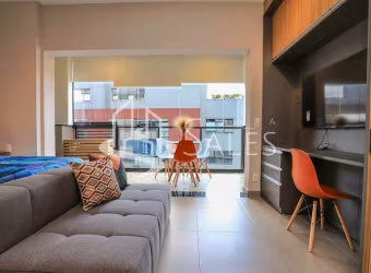 Apartamento para locação em Pinheiros, São Paulo-SP: 1 quarto, 1 sala, 1 banheiro, 1 vaga - 33m² de área!