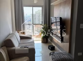 Apartamento à venda na Vila Ema, São Paulo-SP: 3 quartos, 2 salas, 2 banheiros, 1 vaga de garagem, 58,00 m² de área.