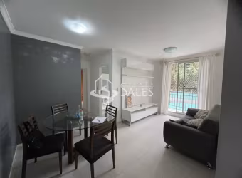 Apartamento para locação na Vila Andrade, São Paulo-SP: 2 quartos, 1 sala, 1 banheiro, 1 vaga de garagem!