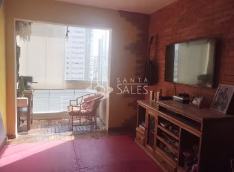 Apartamento à venda em São Paulo-SP, Bosque da Saúde: 2 quartos, 2 salas, 2 banheiros, 1 vaga, 54m² de área!