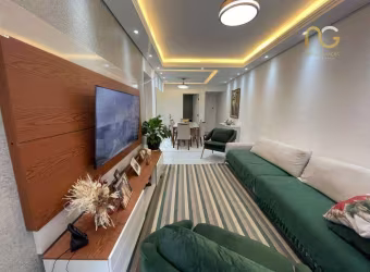Apartamento com 2 dormitórios à venda, 79 m² por R$ 460.000,00 - Vila Guilhermina - Praia Grande/SP
