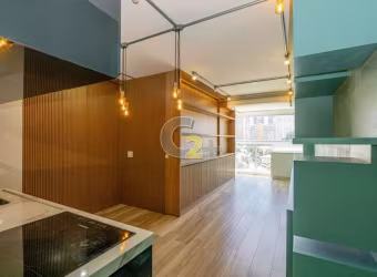 Apartamento á venda no Paraíso, 1 quarto, 1 suíte, 1 vaga de garagem.